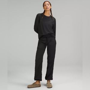 Lululemon Dance Studio Black Mid-Rise Full Length Pants